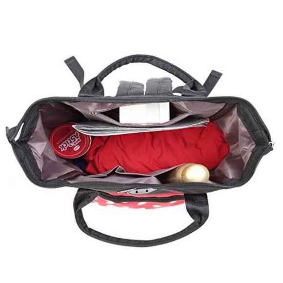 Mickey Mouse Large Capacity Backpack Diaper Bag - Picture 8 of 16